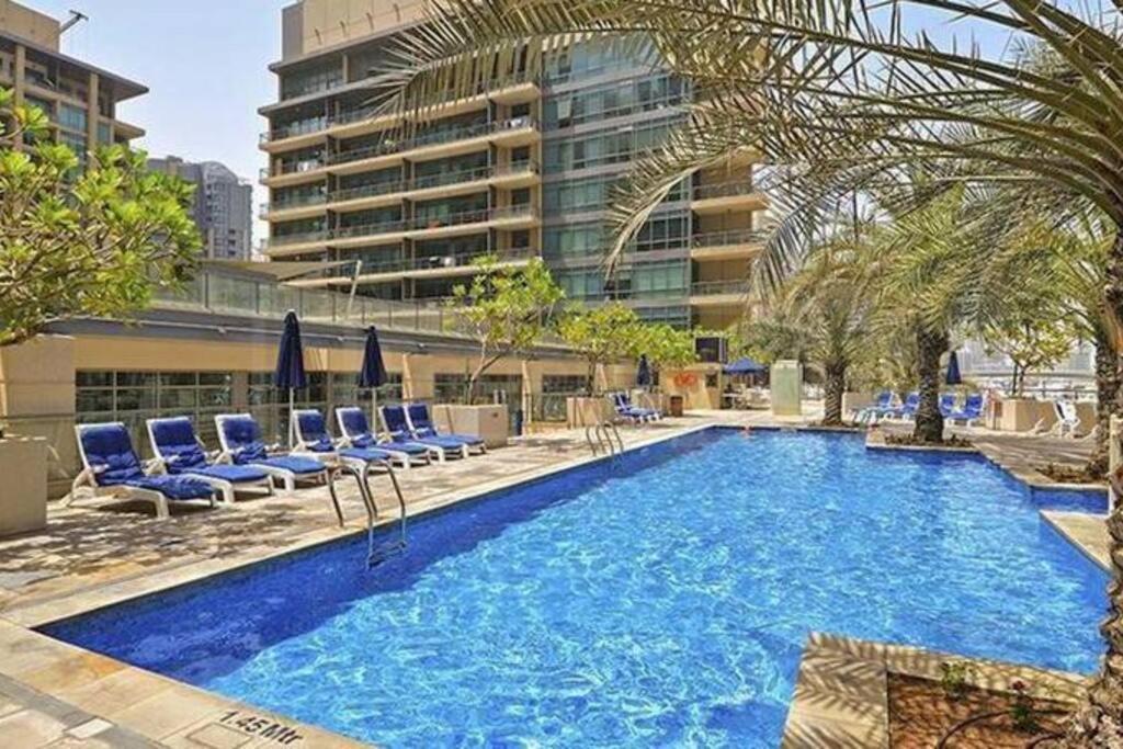 Dubai Marina 1 Bedroom Apt. Walking Distance Jbr. Ngoại thất bức ảnh