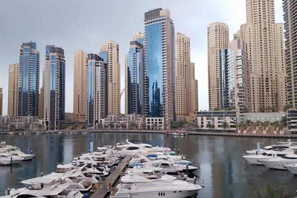 Dubai Marina 1 Bedroom Apt. Walking Distance Jbr. Ngoại thất bức ảnh