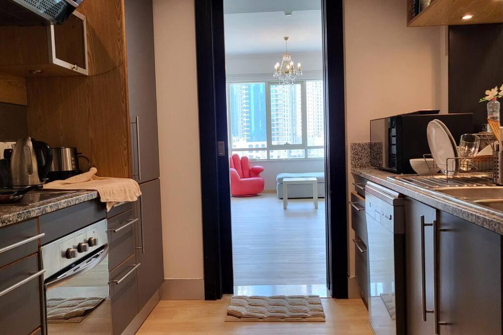 Dubai Marina 1 Bedroom Apt. Walking Distance Jbr. Ngoại thất bức ảnh