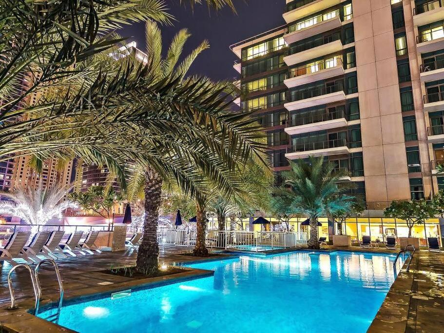 Dubai Marina 1 Bedroom Apt. Walking Distance Jbr. Ngoại thất bức ảnh