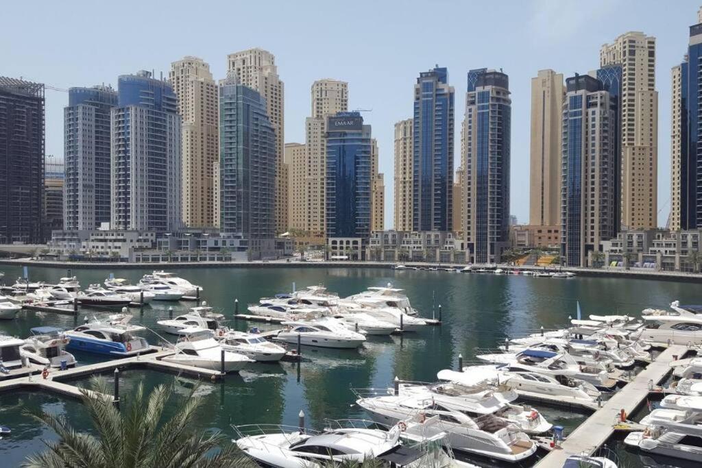 Dubai Marina 1 Bedroom Apt. Walking Distance Jbr. Ngoại thất bức ảnh