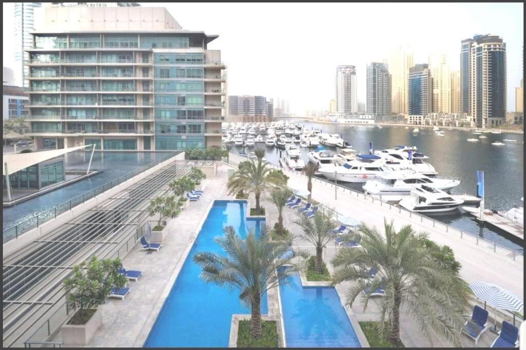 Dubai Marina 1 Bedroom Apt. Walking Distance Jbr. Ngoại thất bức ảnh